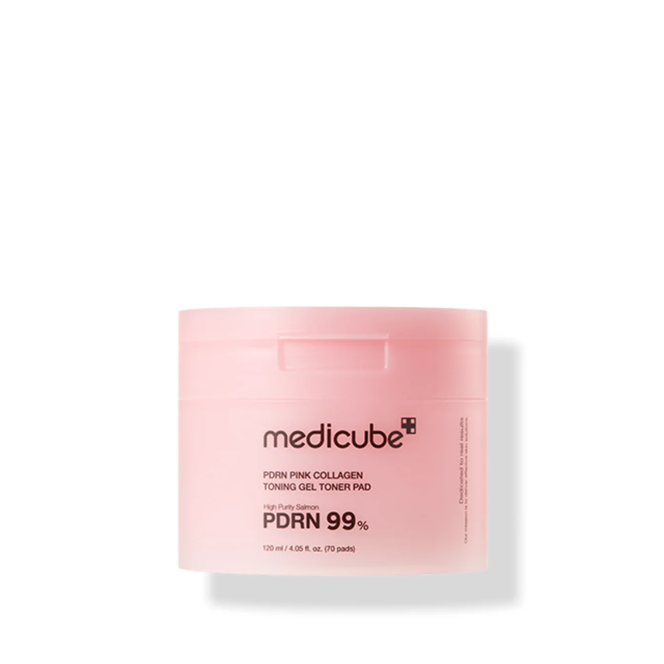 پد تونر ژل کلاژن صورتی پیدیآران مدیکیوب 120mil