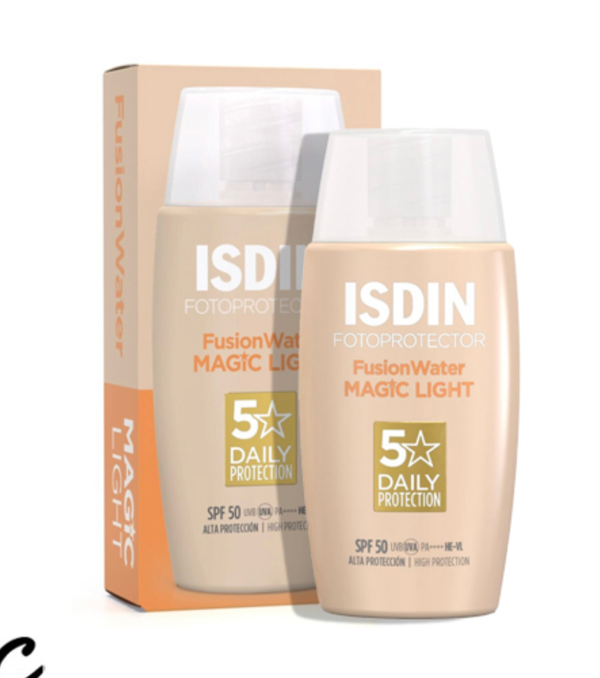 ضد آفتاب ایزدین مدل فیوژن واتر مجیک رنگ لایت Fusion Water Magic