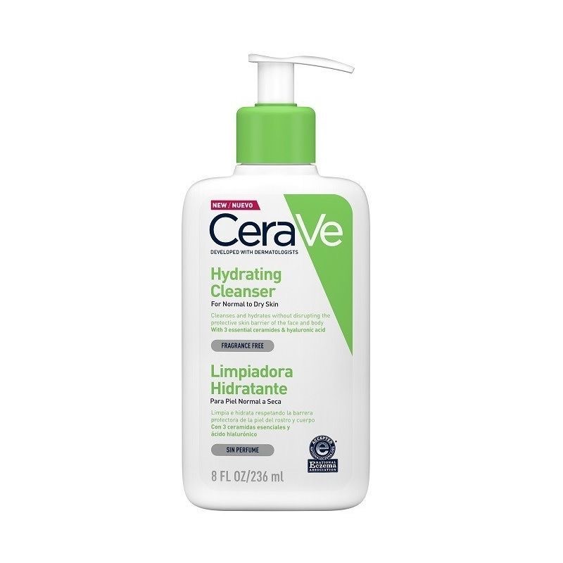 ژل شوینده سراوی پوست نرمال تا خشک۲۳۶ml